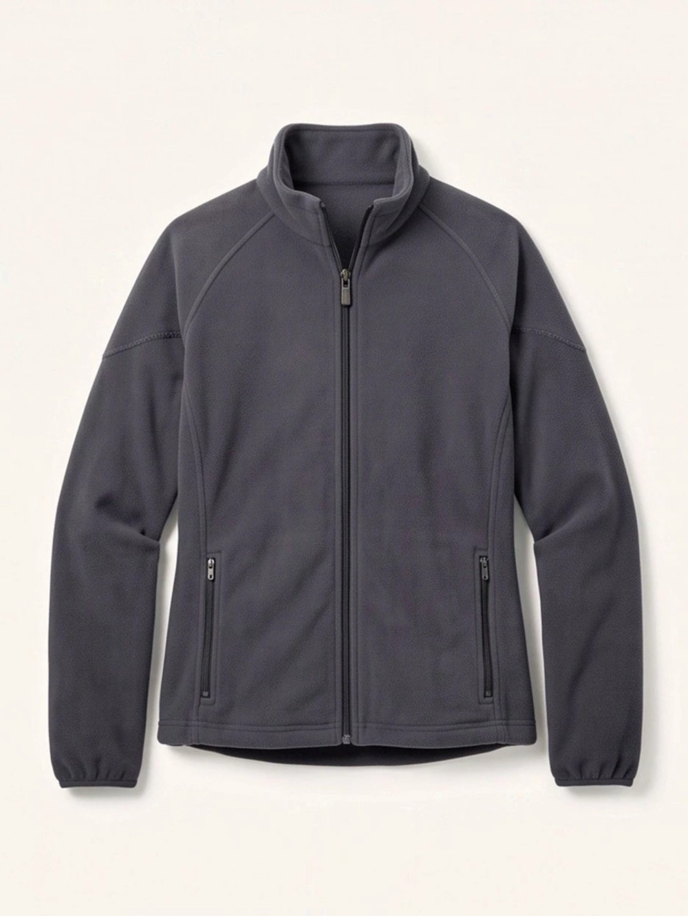 North End Women’s Dark Navy Blue Full-Zip Microfleece Jacket – Small